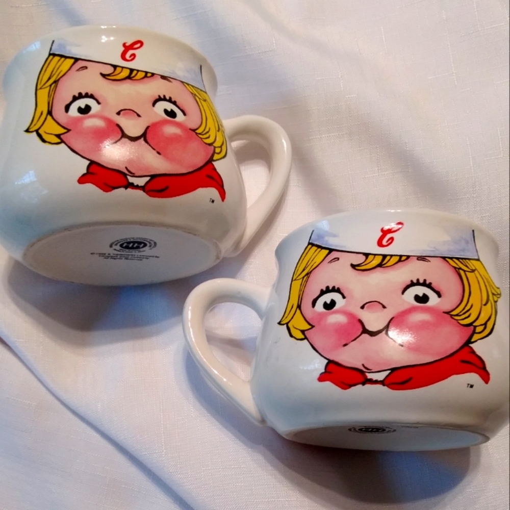 Campbell's 1998 Set of 2 Soup Mugs